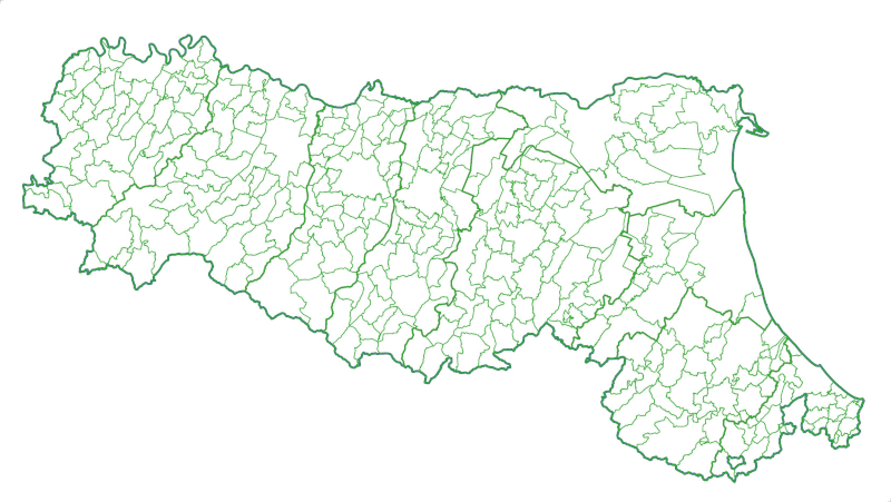 Mappa dei centri